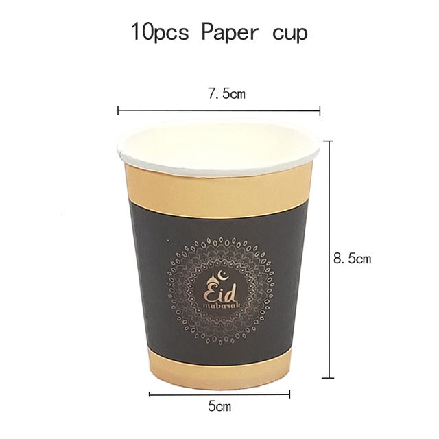 10 eid mubarak cups