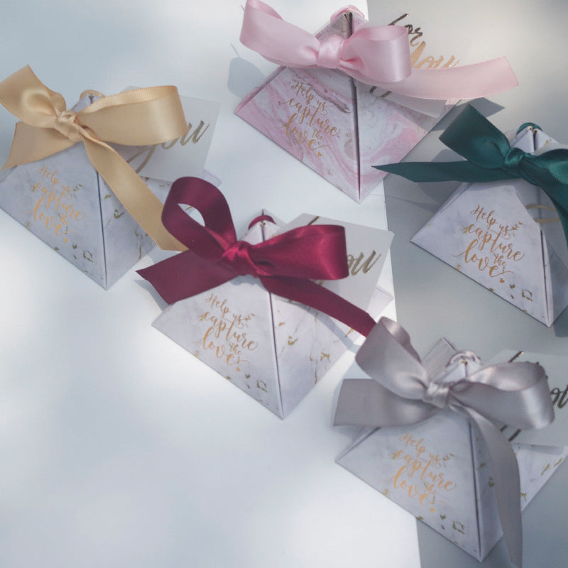 Marble Wedding Creative Party Candy Favor