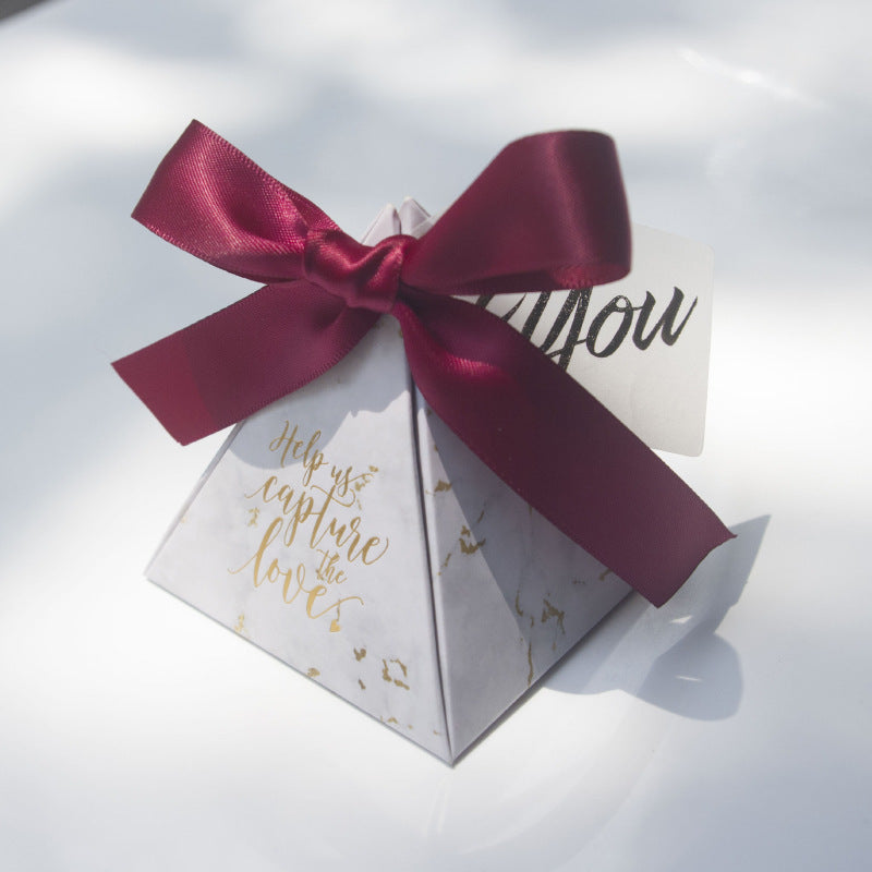 Marble Wedding Creative Party Candy Favor