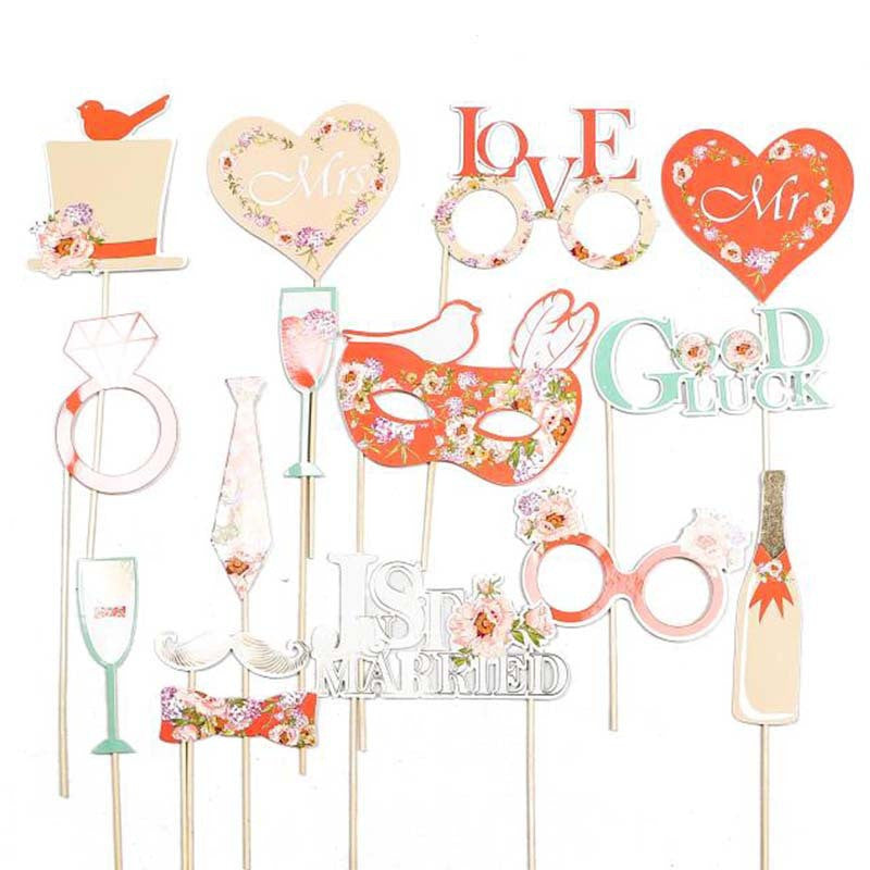 Wedding Photo Props Creative Birthday Layout Handheld