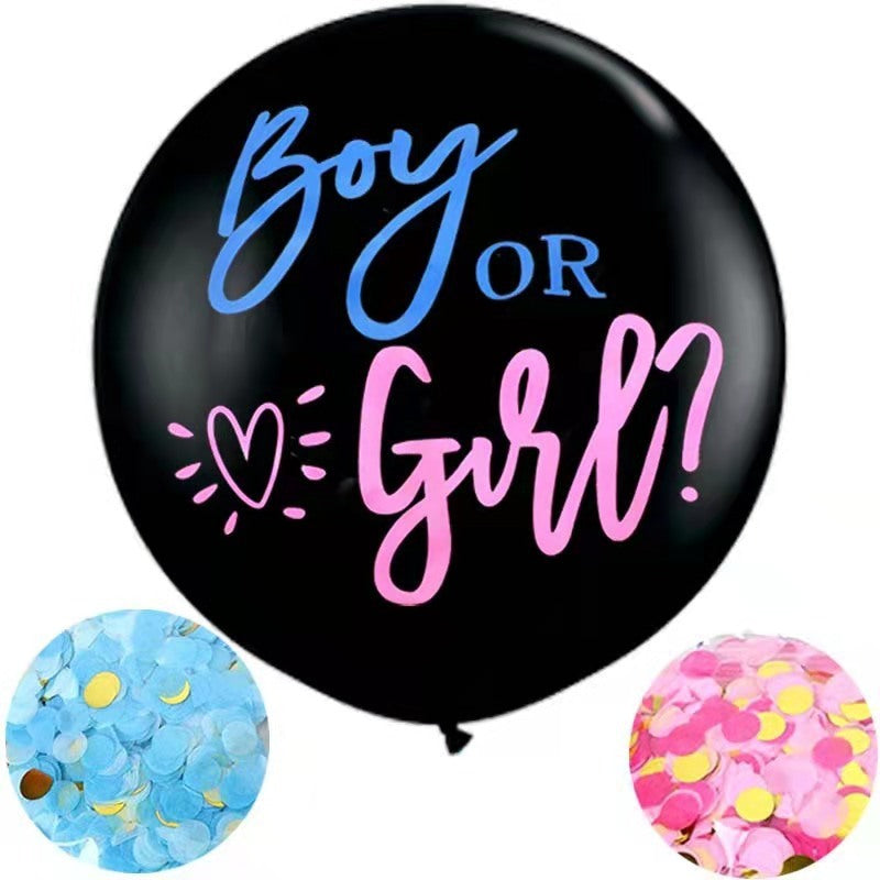 Gender Reveal Baby Shower Balloon 1pc