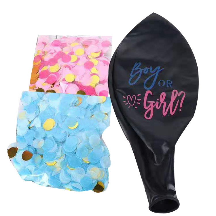 Gender Reveal Baby Shower Balloon 1pc