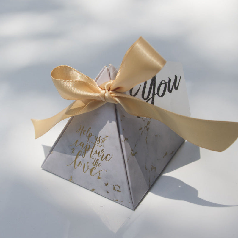 Marble Wedding Creative Party Candy Favor