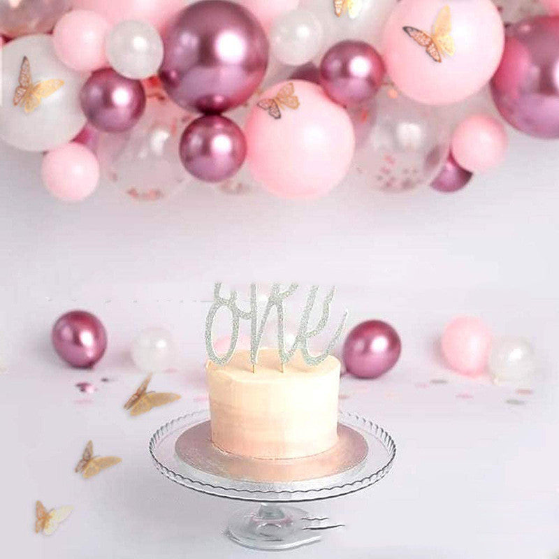 Butterfly Baby Girl Party Balloon Decoration