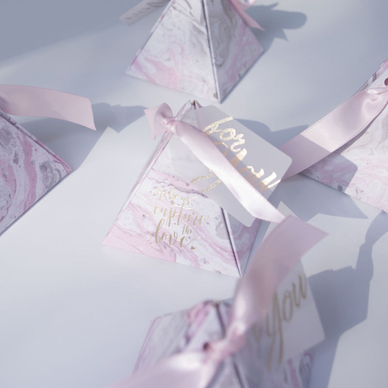 Marble Wedding Creative Party Candy Favor