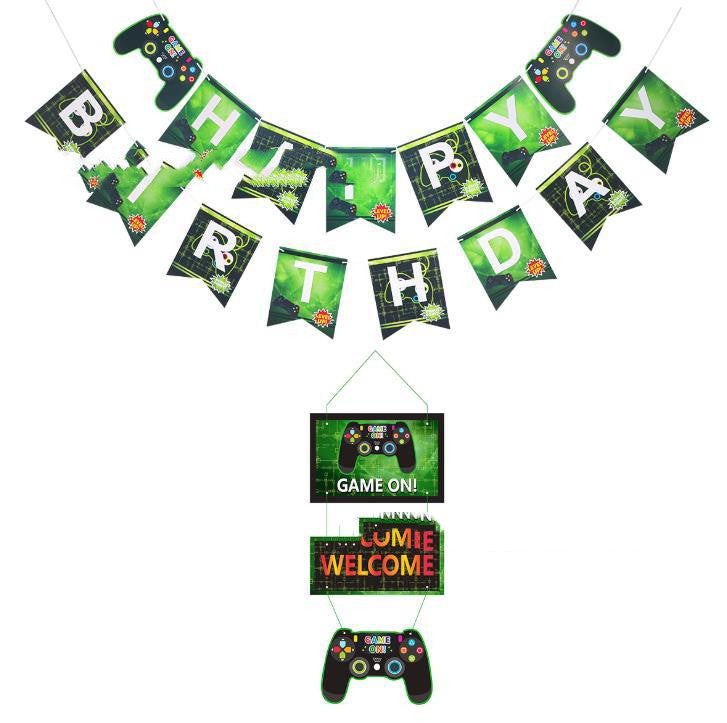 Gamer Themed Birthday Party Decorations