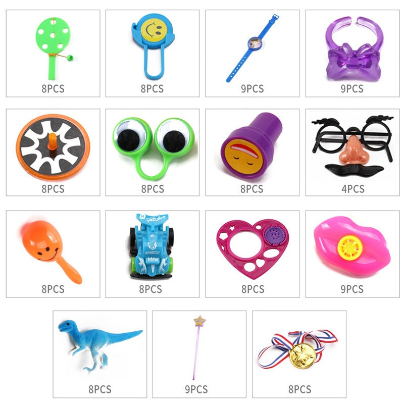 Set Of 120 Birthday Party Gift Toy Sets