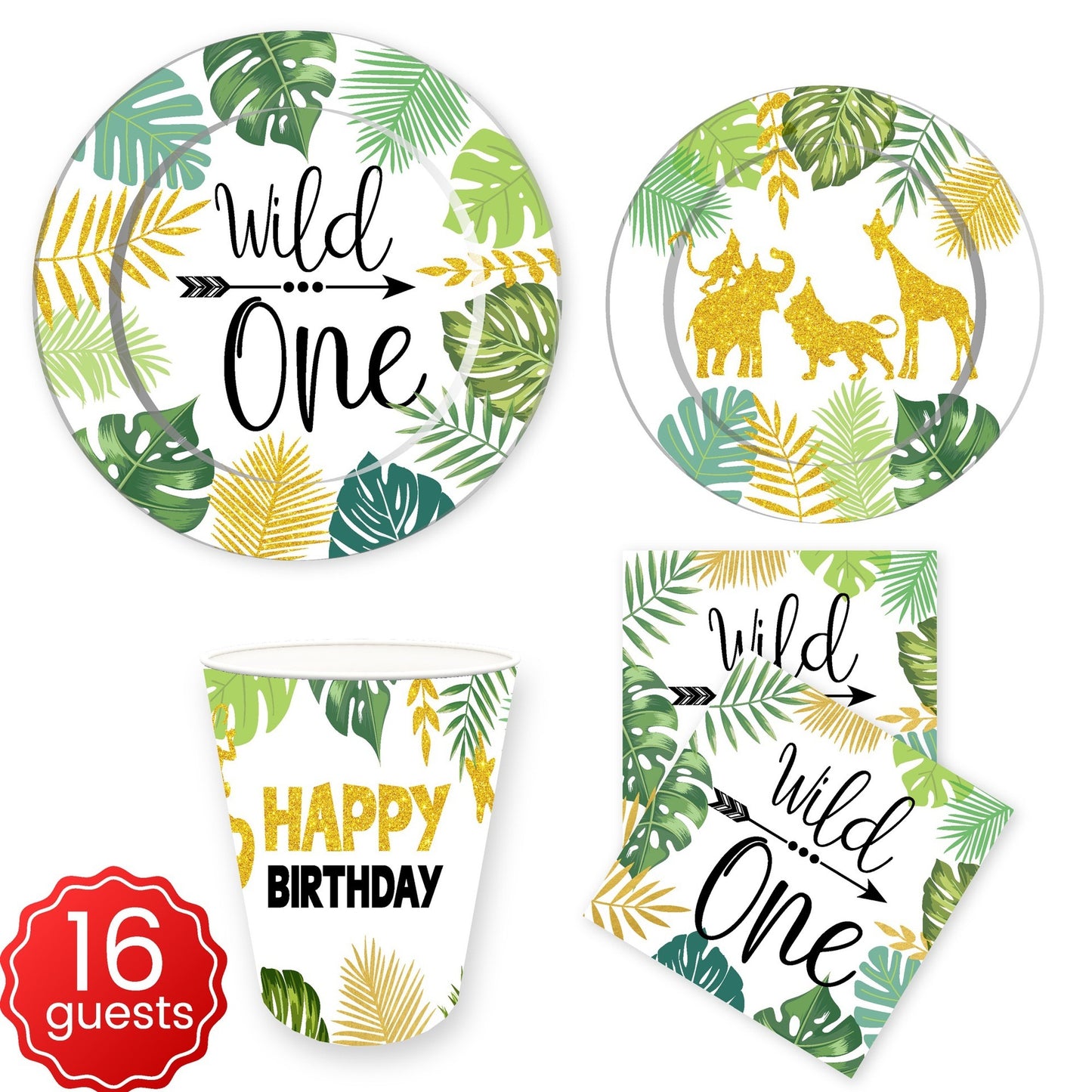 Jungle Theme Birthday Party Dining Set