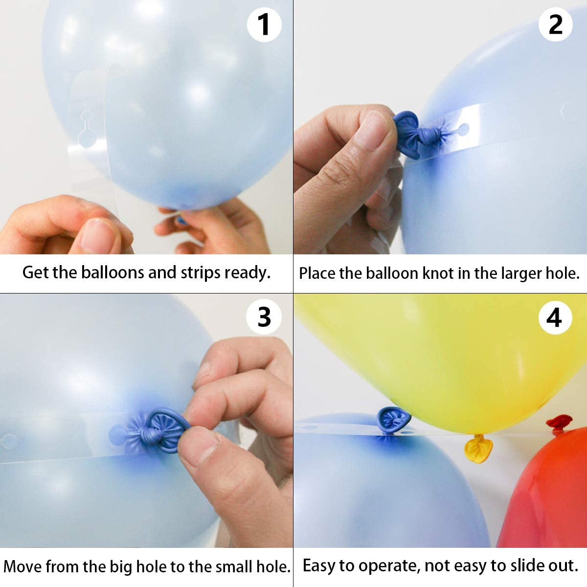 Gender Reveal Balloon Arch Bridge Set 196pcs