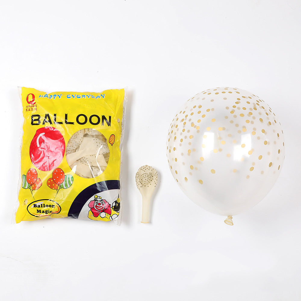 9 Pieces Set 18 Inch Gold Sequins Mr & Mrs Aluminum Film Balloon Wedding Valentine's Day Product