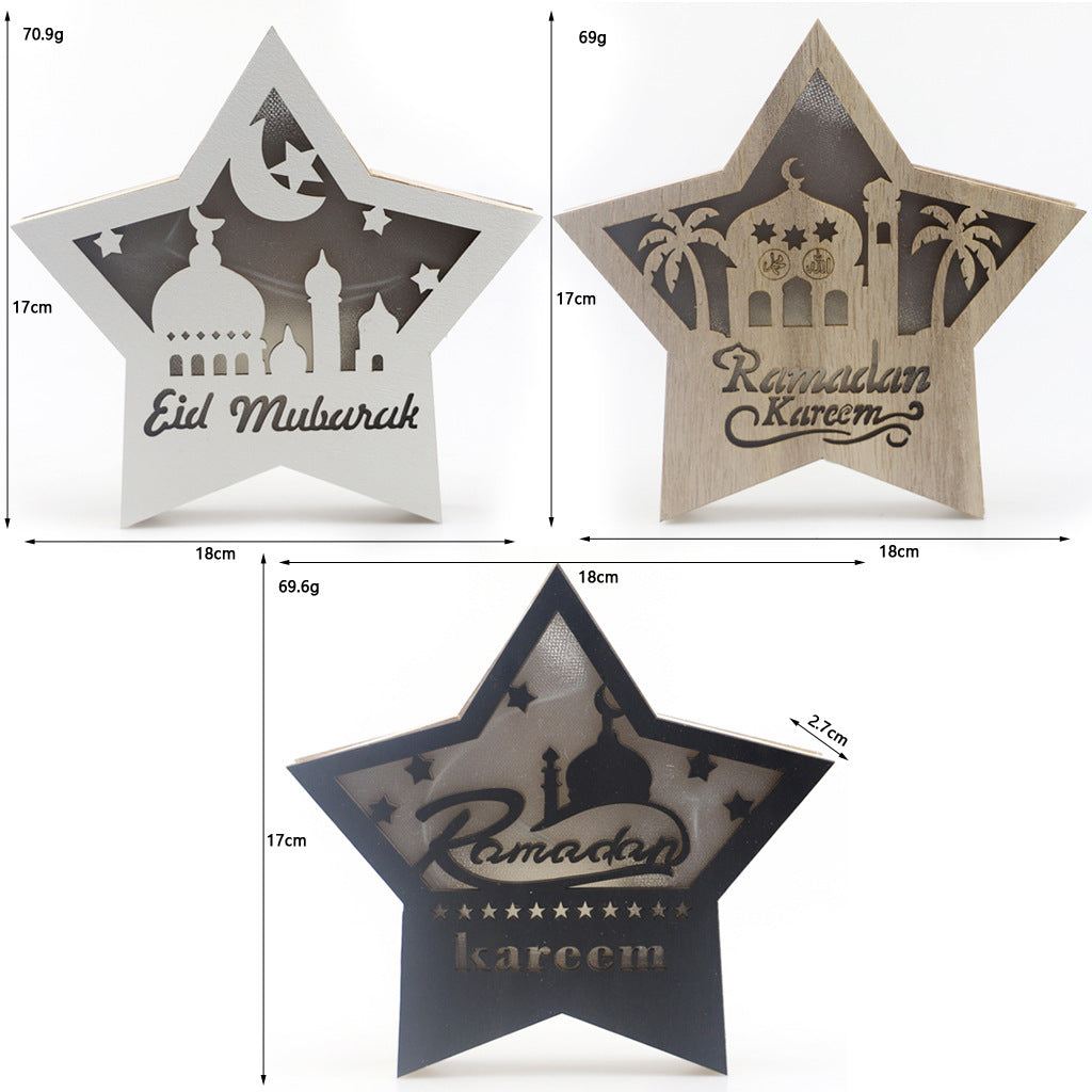 Ramadan eid star box light