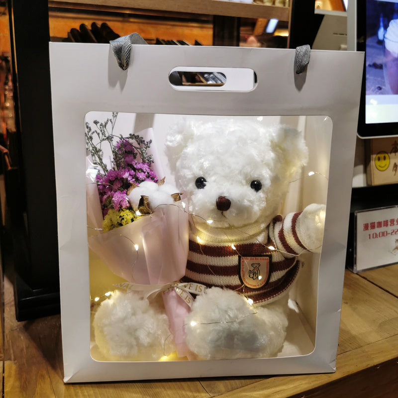 Teddy bear gift hamper set