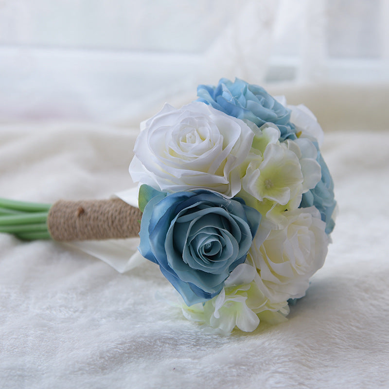 blue white bouquet