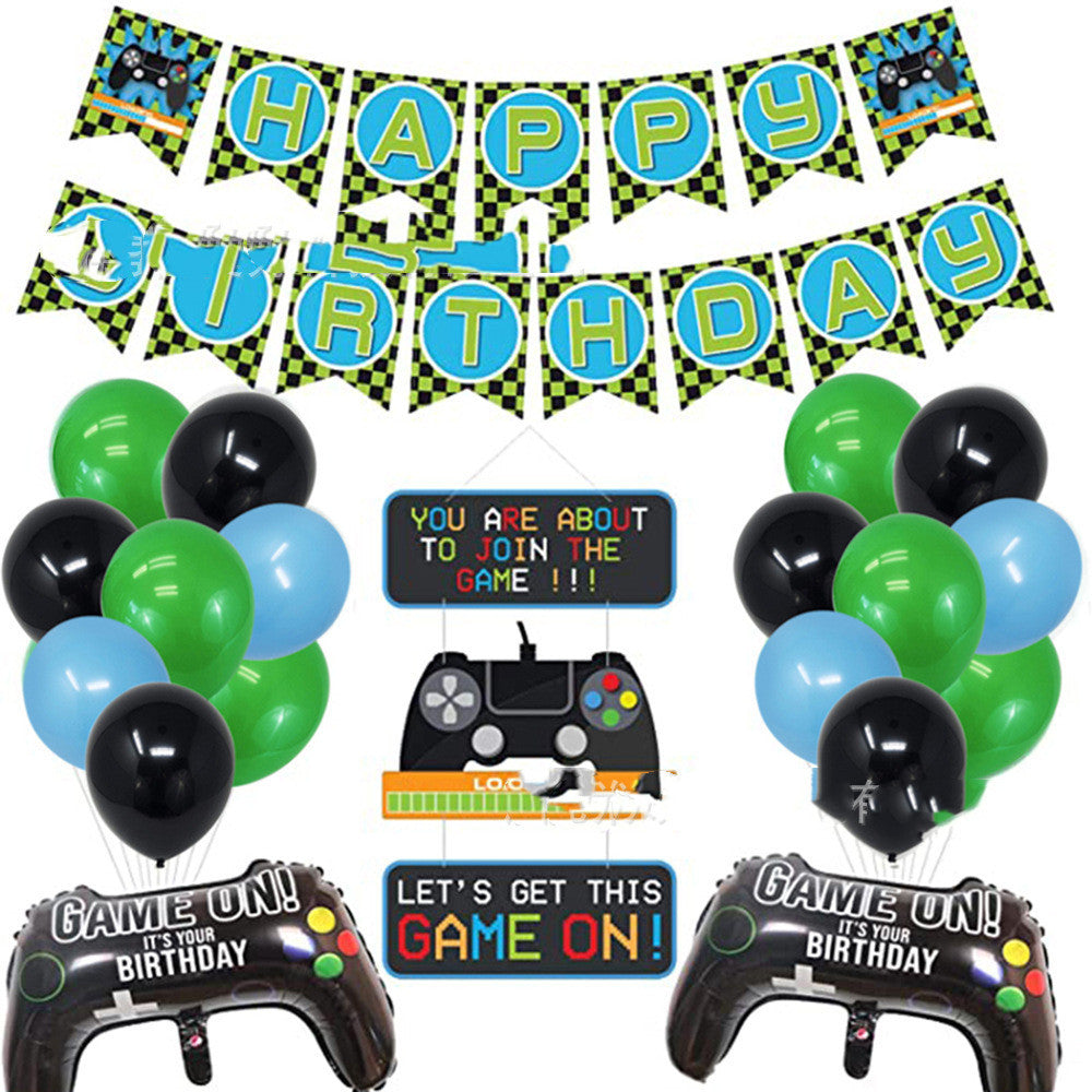 Gamer Themed Birthday Party Decorations