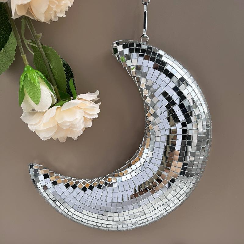 disco moon decoration
