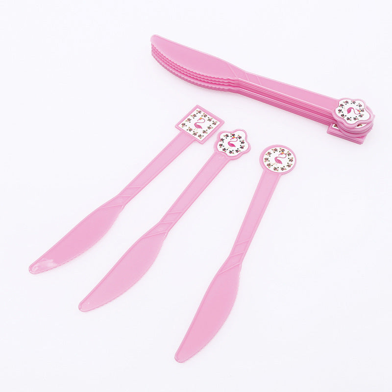 Pennant Pull Flag Return Gift Bag Tableware Set Decoration