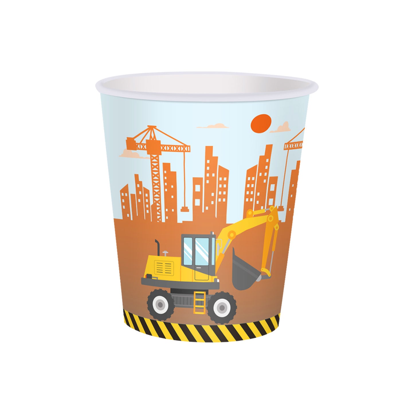 Construction Engineering Birthday Decoration Set