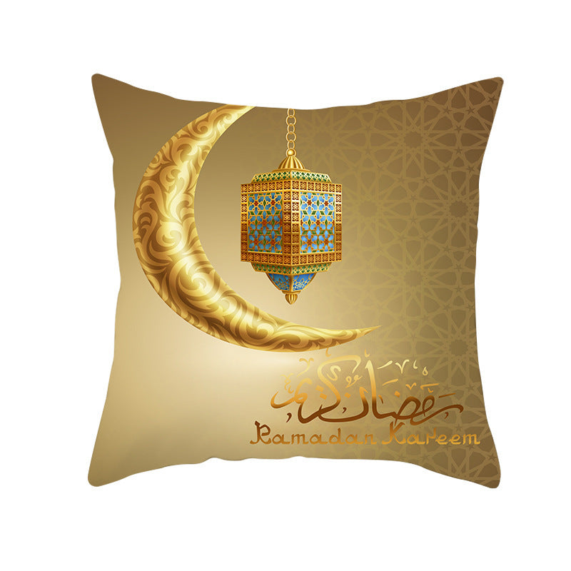 gold ramadan pillow