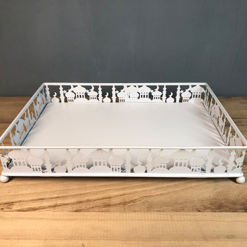 medium white tray