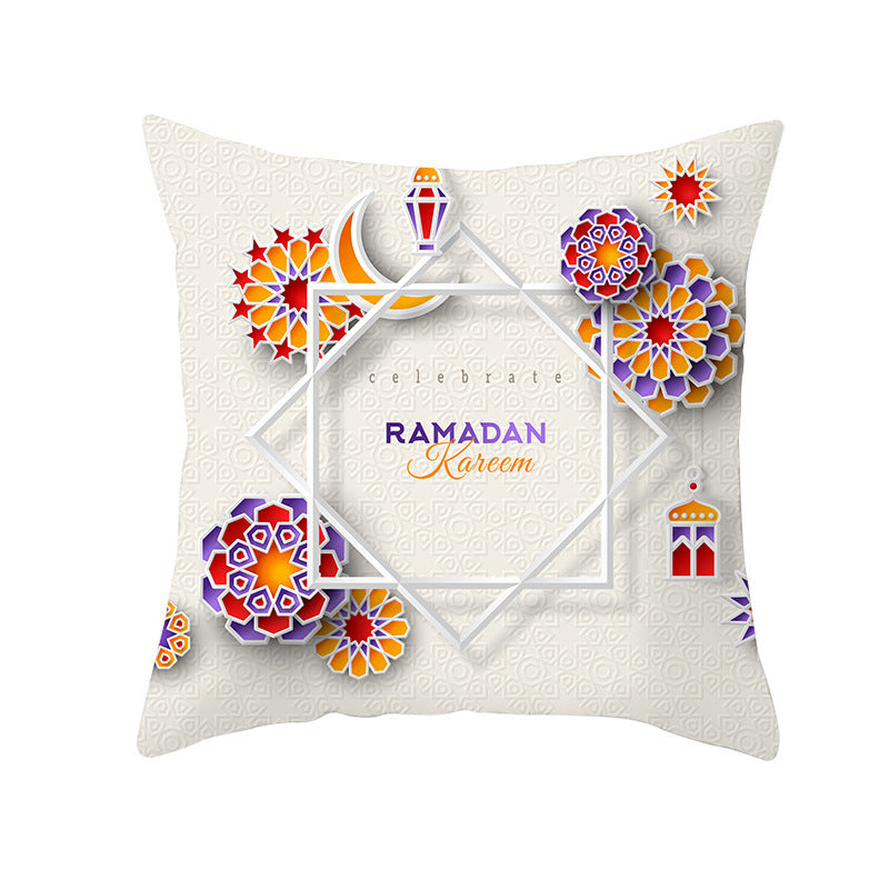 ramadan white pillow