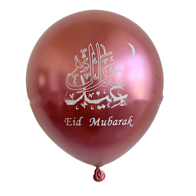 red Eid balloon