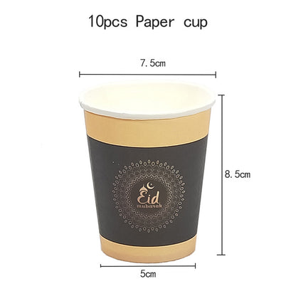 10 eid mubarak cups