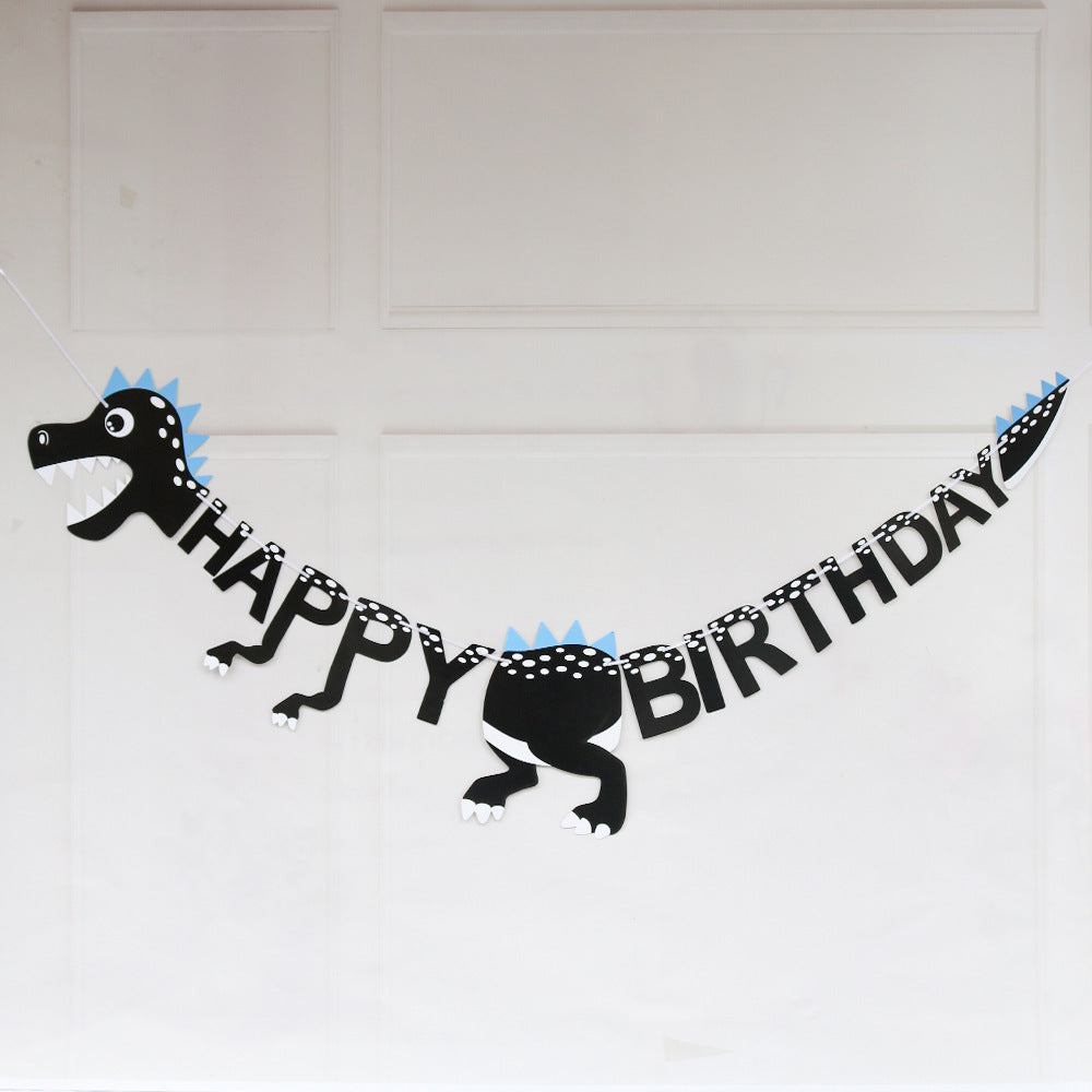 Dinosaur Birthday Party Decoration Banner