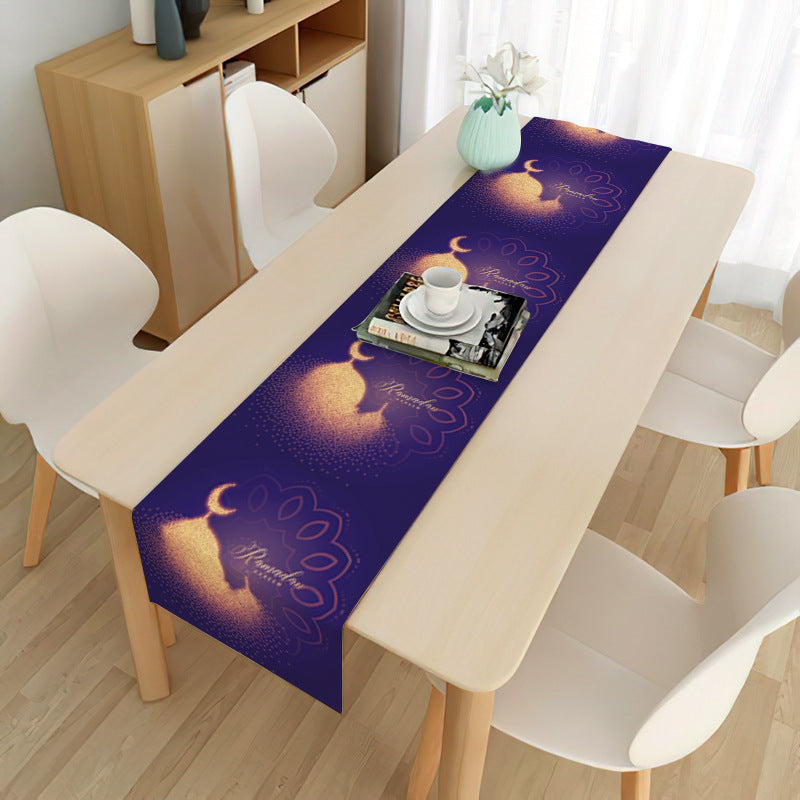 Home Muslim Ramadan Decorative Cloth Table