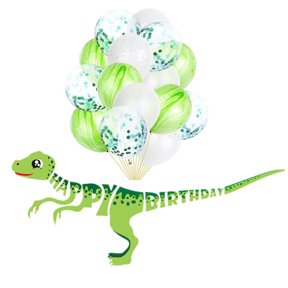 Dinosaur Birthday Party Decoration Banner