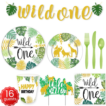 Jungle Theme Birthday Party Dining Set
