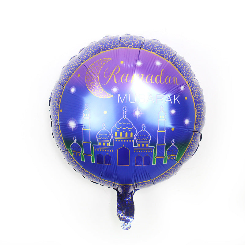 Decoration Foil Balloon Islamic Hajj Eid Ramadan