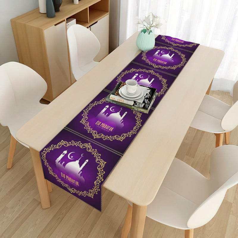 Home Muslim Ramadan Decorative Cloth Table