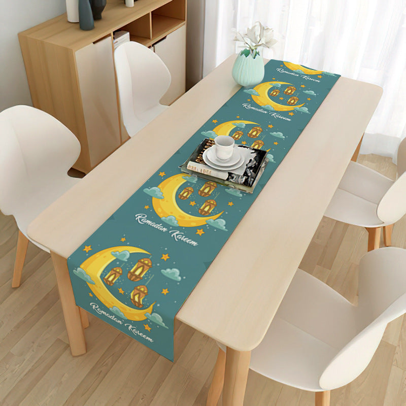 Home Muslim Ramadan Decorative Cloth Table