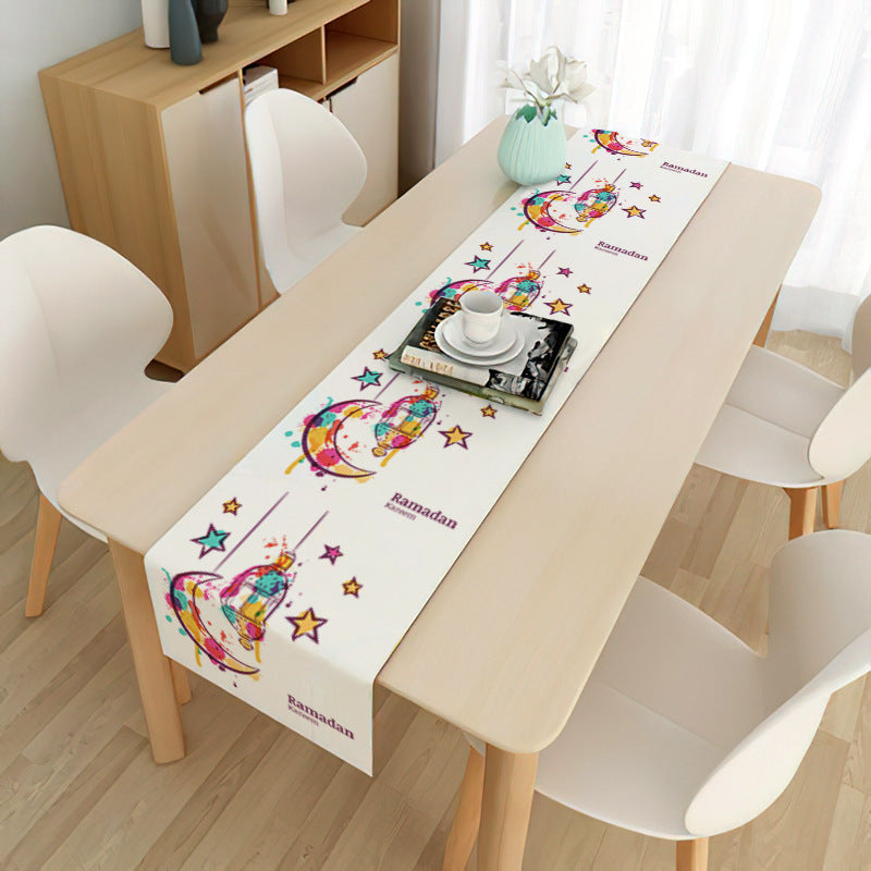 Home Muslim Ramadan Decorative Cloth Table